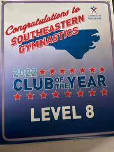 2022 Club of the Year Level 8